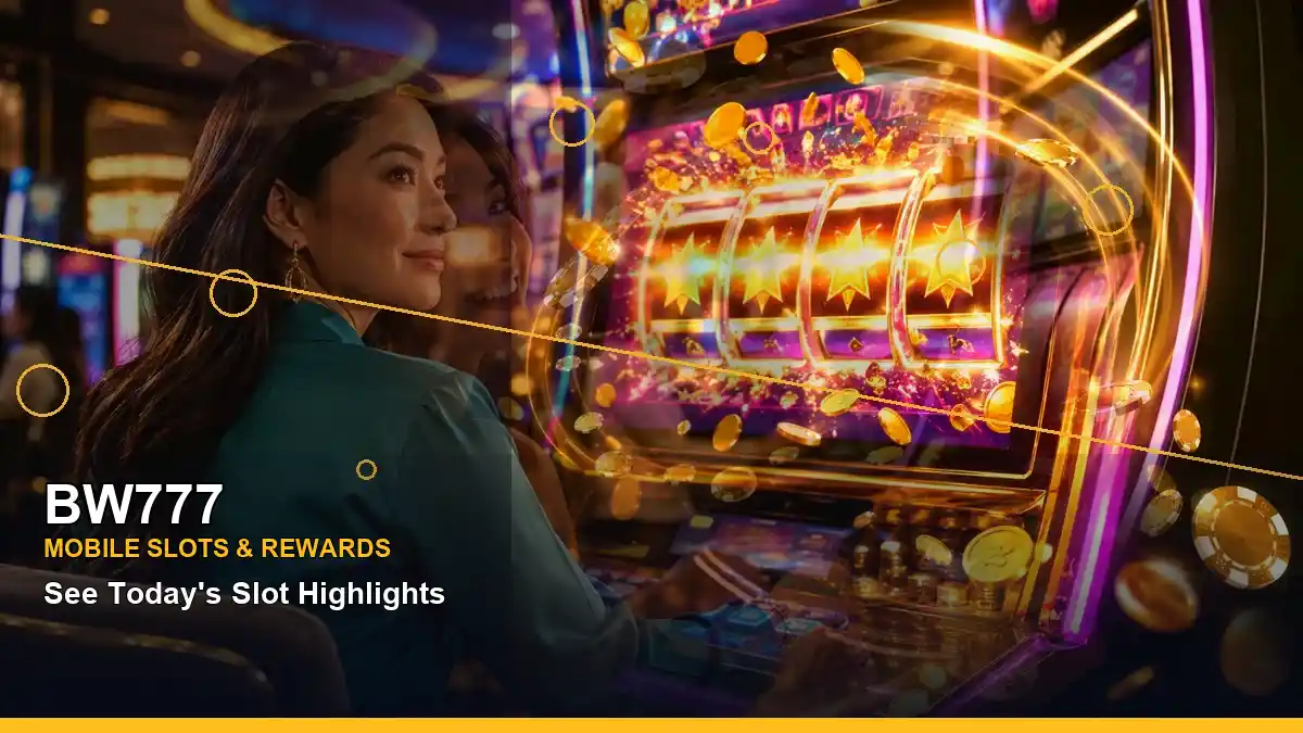 BW777 left-diagonal gold jackpot slot games highlighting mobile-friendly casino play
