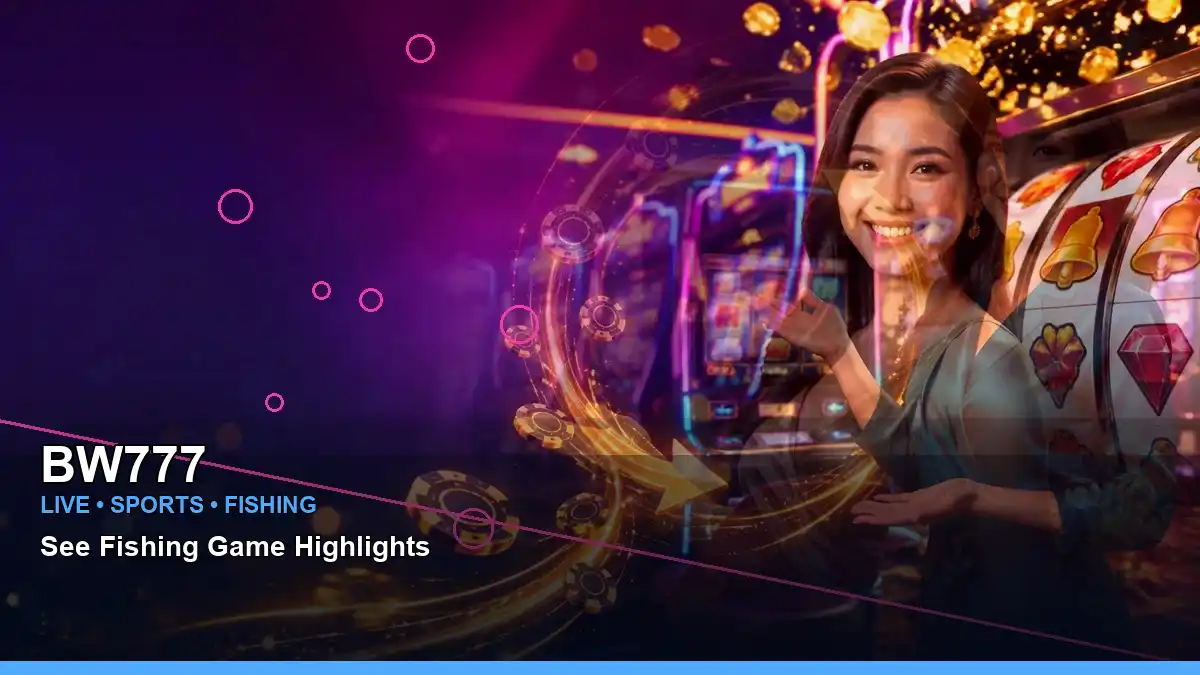 BW777 BW777 football entertainment guide information for Philippine users scene with wide-action neon jackpot slot games for